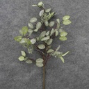 23" SEEDED EUCALYTUS SPRAY W/GLITTER/FROST