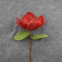 MAGNOLIA BLOOM PICK 14"  RED