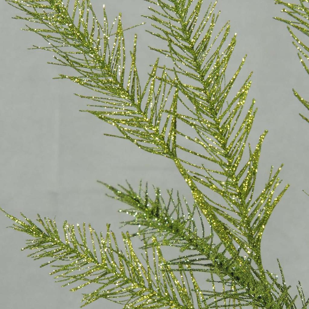 PINE GLITTER SPRAY X4  GREEN