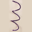 36" SEQUINED WIRE PURPLE/BLACK