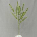 24" PINE GLITTER SPRAY X4 GREEN