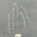 39" HANGING GLT PEARL TWIG SPRY