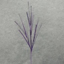 36" GLITTER GRASS SEQUIN SPRAY PURPLE