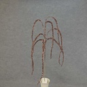 AMARANTHUS SPRAY 44" GLITTER  CHOCOLATE