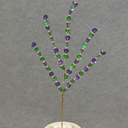 SEQUIN SPRAY X5 17"  MARDI GRAS