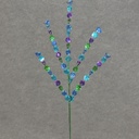 SEQUIN SPRAY X5 17"  TEAL/BLUE/GREEN