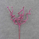 CURLY TWIG BELL SPRAY 21"  FUCHSIA