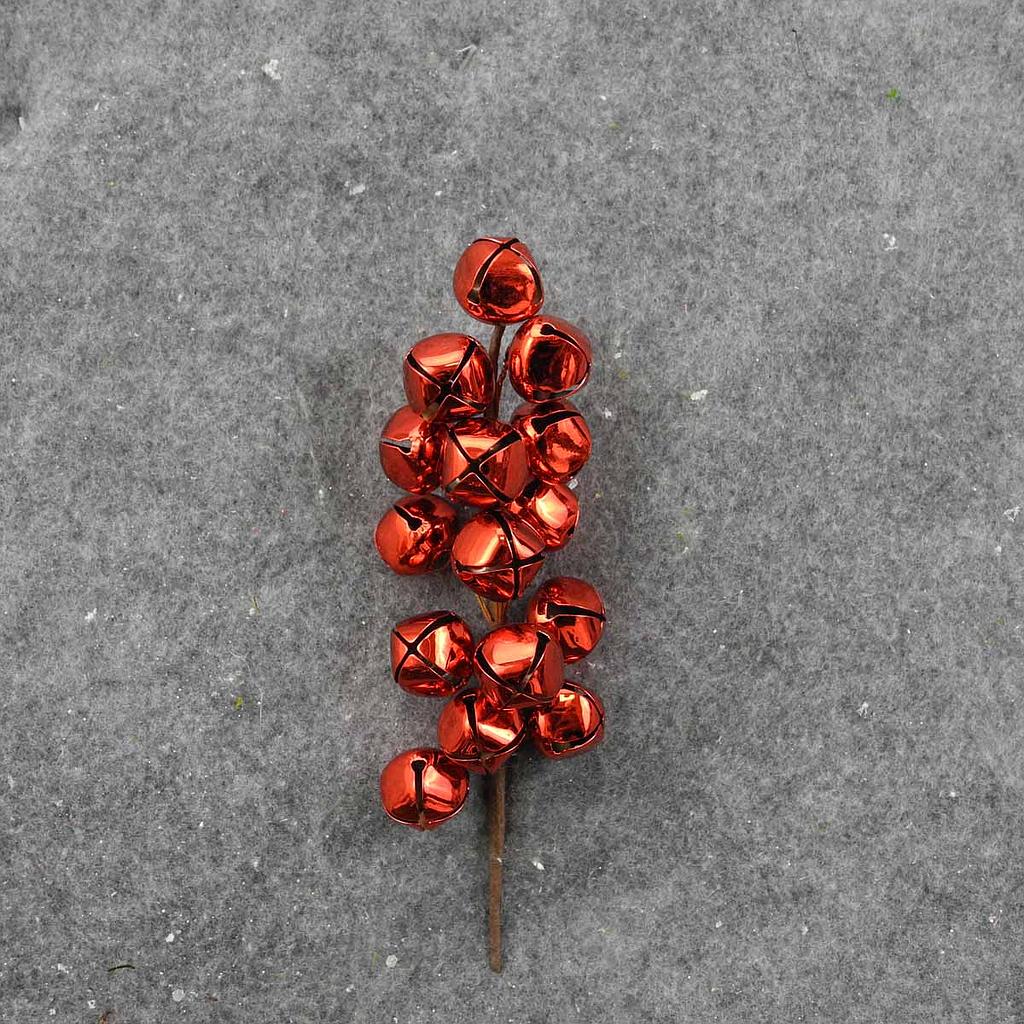 [XL8073-RED] 7" JINGLE BELL PICK x15 BELLS