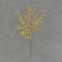 21" CEDAR SPRAY X4 (4/BAG) GLITTER/GOLD