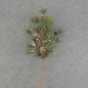 PINE SPRAY 28" ANTLERS/BELLS