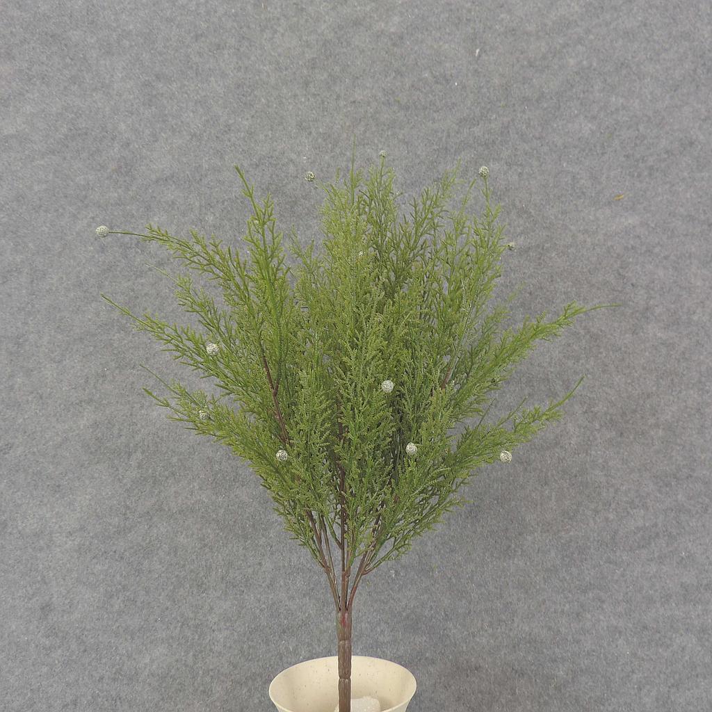 [XB7016] 18" JUNIPER BUSH x7 PLASTIC