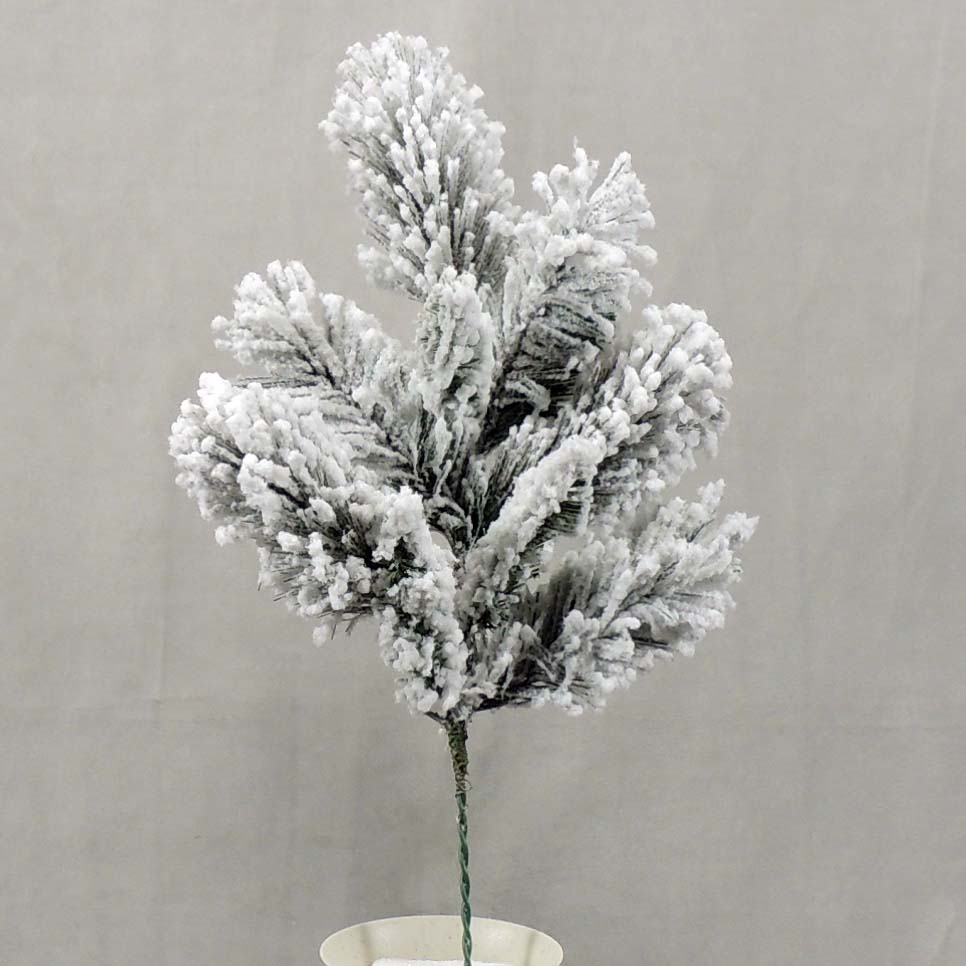 PINE MIXED SPRAY 17" W/FLOCK 9 TIPS