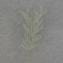 33" PINE SPRAY GLITTER/FROSTED PLASTIC