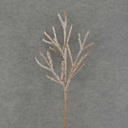 28" PINE BRANCH SPRAY SNOWY X3