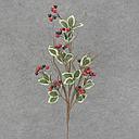 29" BERRY SPRAY X3 w/HOLLY LVS