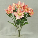 15.5" HELLEBORUS BUSH X9 FROST MAUVE