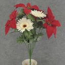 POINSETTIA/GERBERA/HOLLY BUSH
