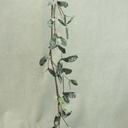 MISTLETOE GARLAND 48" FROSTED WHITE/CLEAR