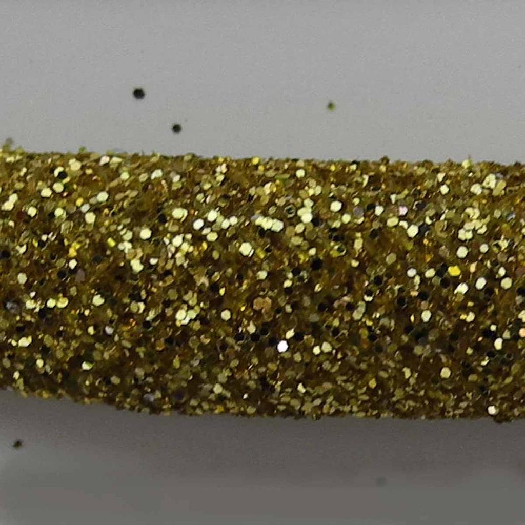 GLITTER ROPE GARLAND 177"  GOLD