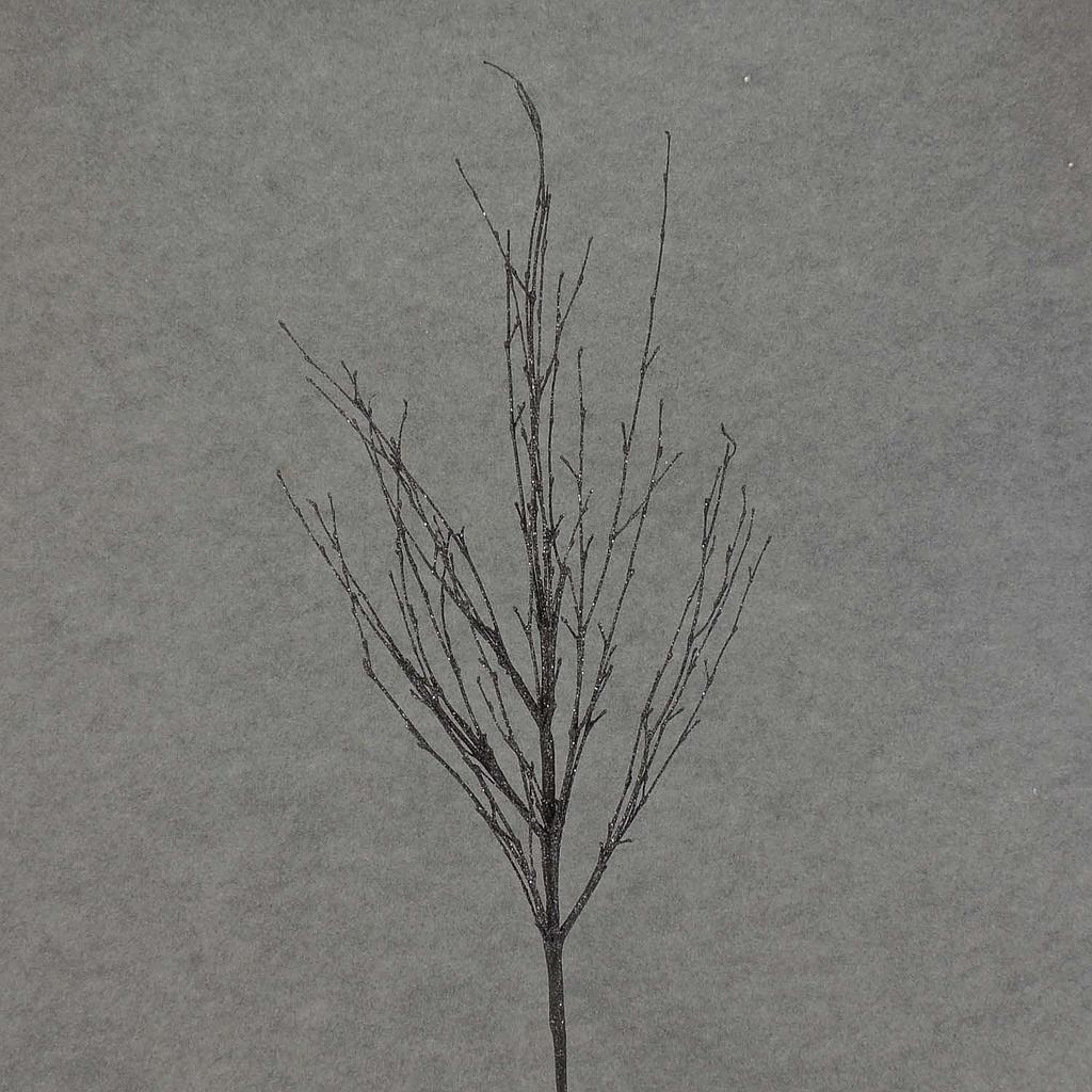[XE4088-BLK] 29" TWIG GLITTER BLACK