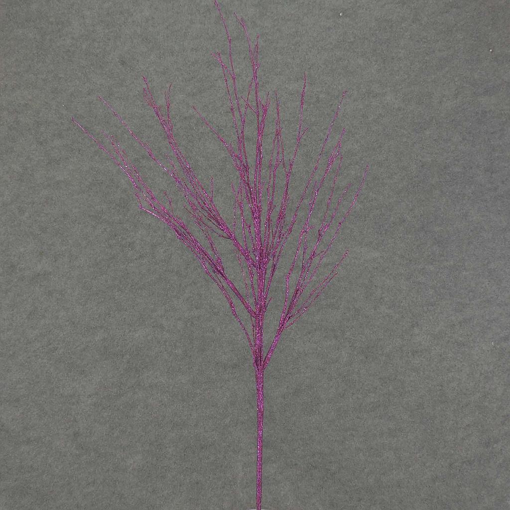 [XE4088-FUS] 29" TWIG GLITTER FUSCHIA