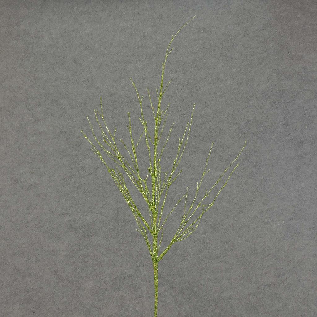 [XE4088-LGN] 29" TWIG GLITTER LT. GREEN