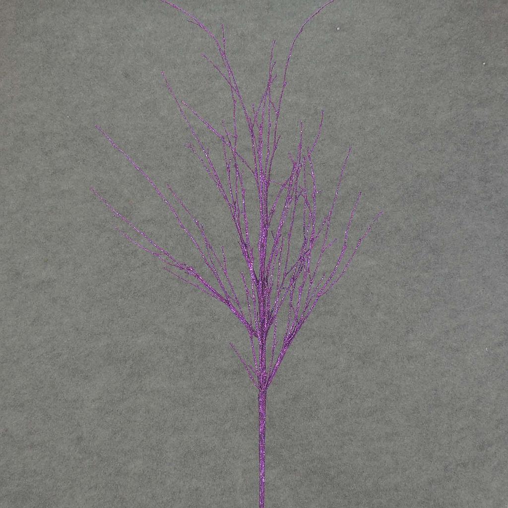 [XE4088-PUR] 29" TWIG GLITTER PURPLE