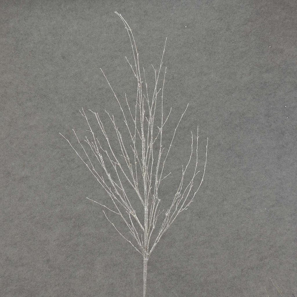 TWIG 29" GLITTER  SILVER