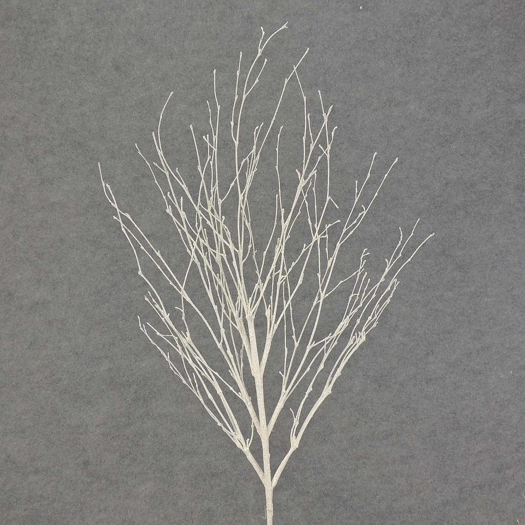 TWIG 29" GLITTER  WHITE