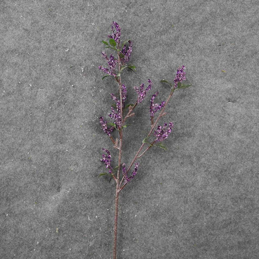 24" ICE/TWIG SPRAY X2 PURPLE