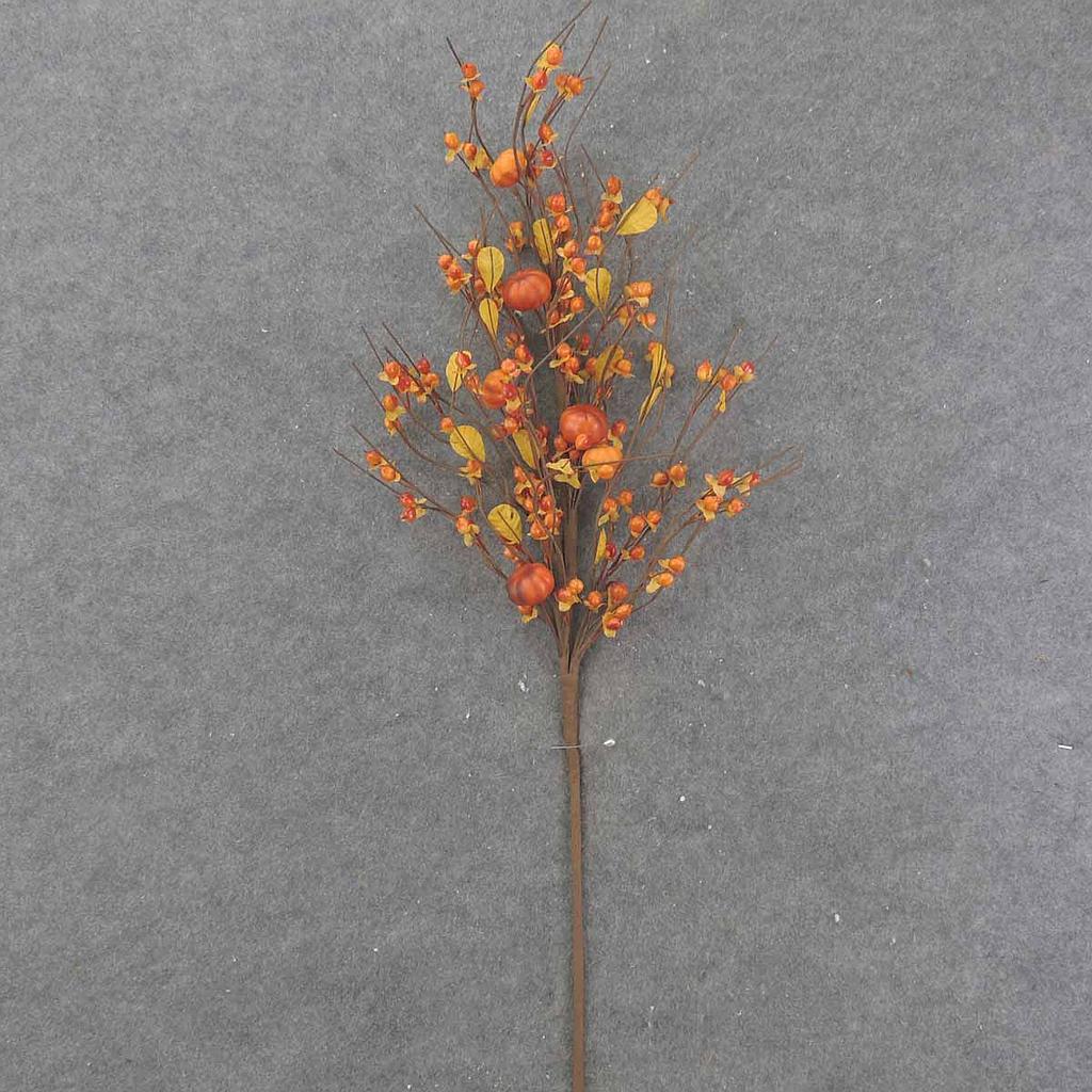 [SAF9003] 29" BITTERSWEET BERRY SPRAY W/ PUMPKINS