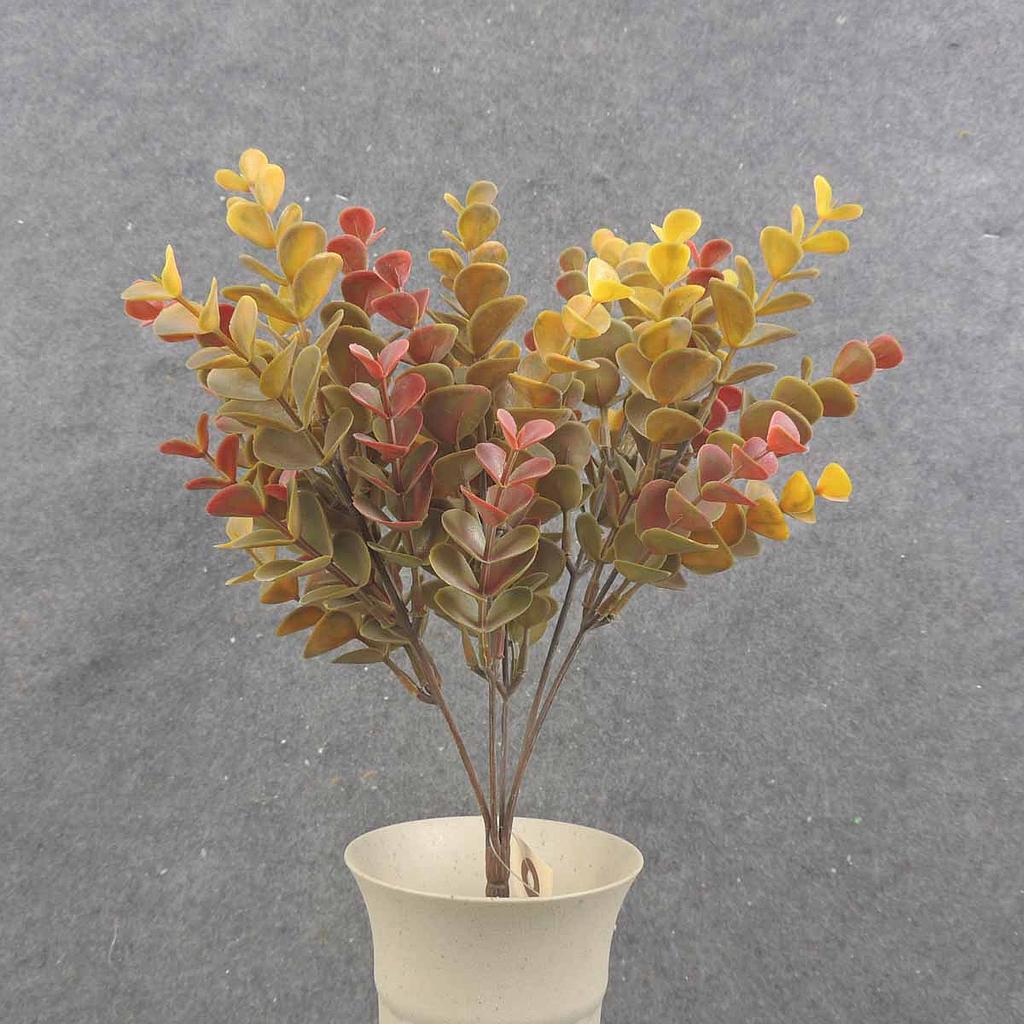 [SBF9027-AUT] 12" EUCALYPTUS BUSH X6 AUTUMN MIX