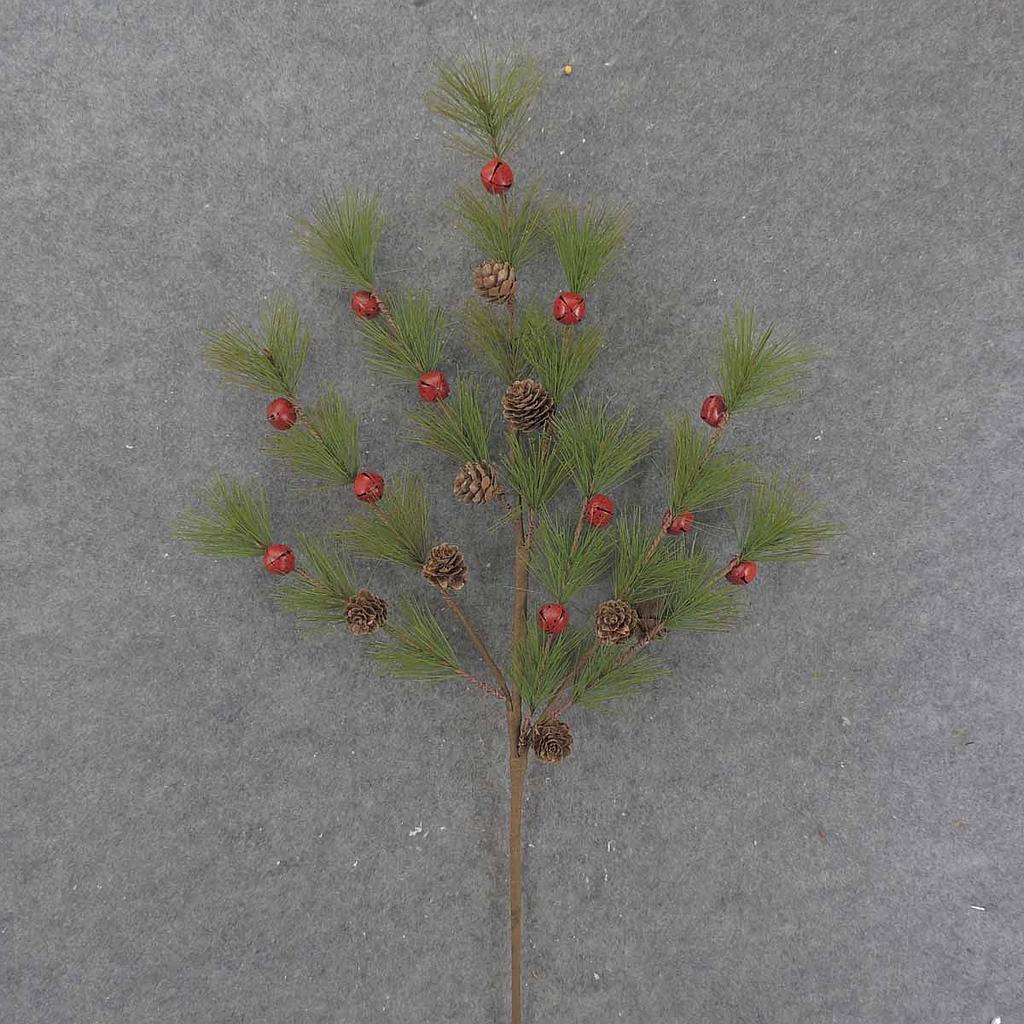 MING PINE & RED BERRY SPRAY 30"