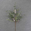 31" EUCALYPTUS SPRAY W/CONES