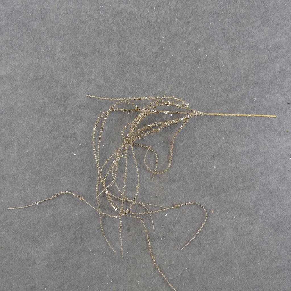 [XB9013-GLD] 32" HANGING GLITTER VINE GOLD