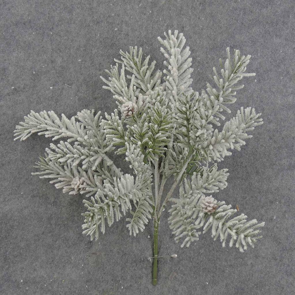 [XE9001] 12" HEMLOCK BUSH X5 FLOCKED