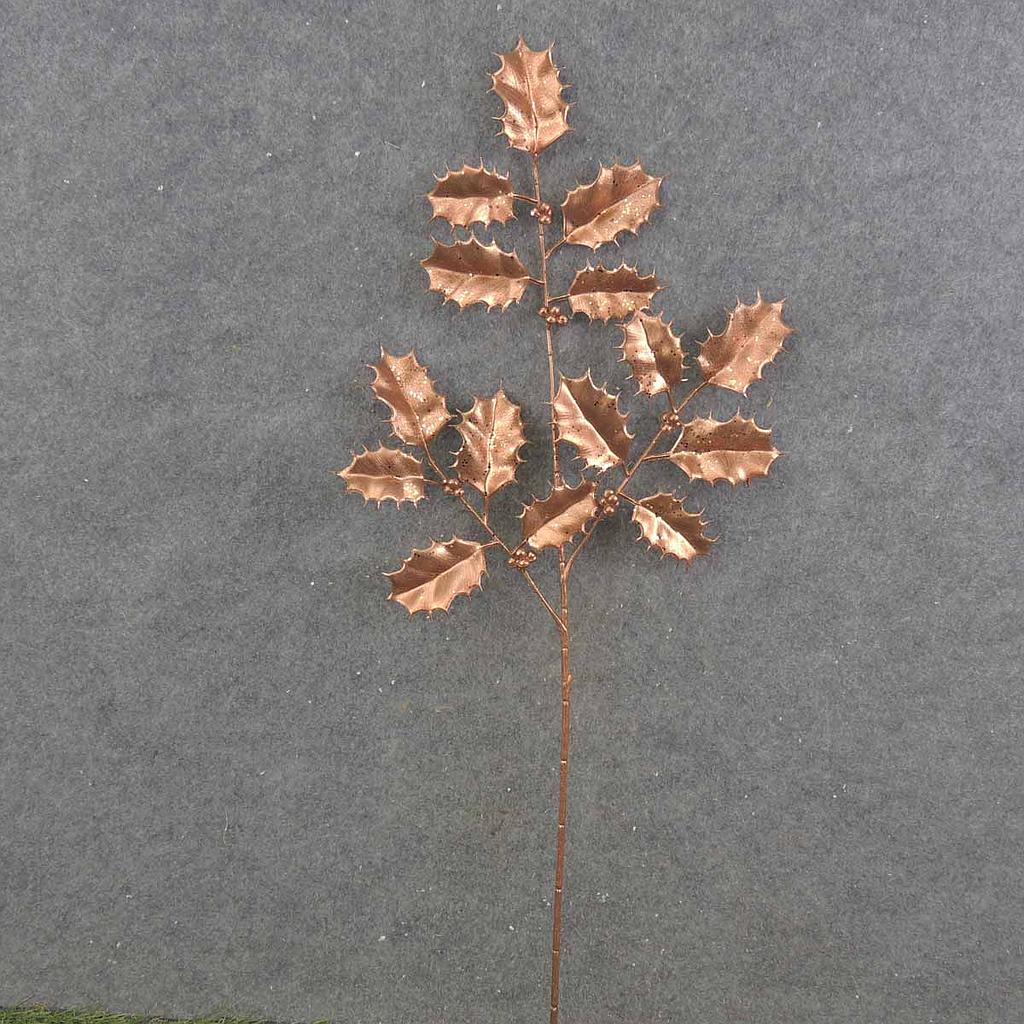 HOLLY SPRAY X3 26" METALLIC COPPER