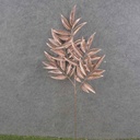 BAY LEAF SPRAY X5 26" METALLIC ROSE GOLD