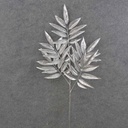 26" BAY LEAF SPRAY X5 METALLIC SILVER
