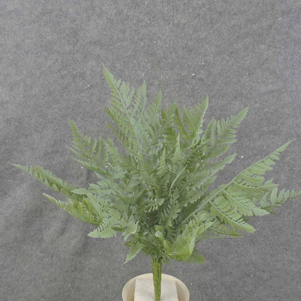FERN LEAF BUSH X13 16" DUSTY GREEN