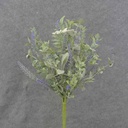 22" HEATHER/FERN/EUCALYPTUS BUSH