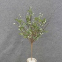 PUSSY WILLOW & EUCALYPTUS BUSH 25"