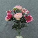 22&quot; PEONY/COSMOS/ALSTROMERIA BUSH X14  BEAUTY/PINK