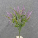 21" HEATHER/GRASS BUSH X10 LAVENDER