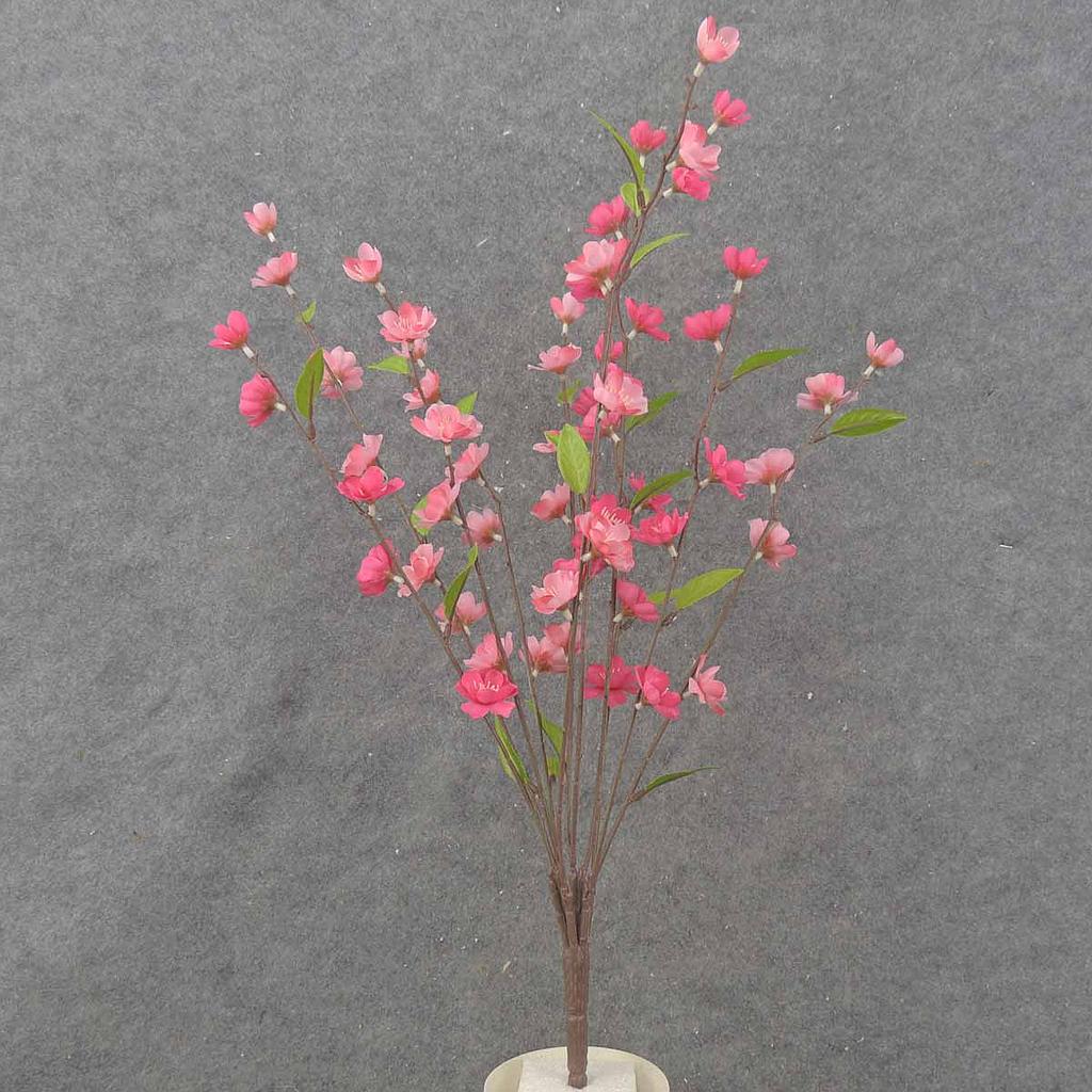 [SB0077-PNK] 25" BLOSSOM BUSH X11 PINK