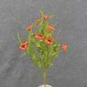 21" POPPY BUSH X11 ORANGE (PAPER)