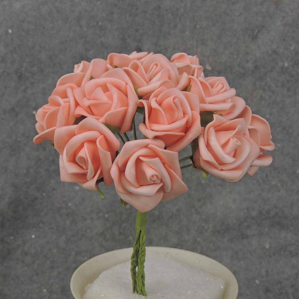 MINI ROSE BUNDLE X12  PEACH