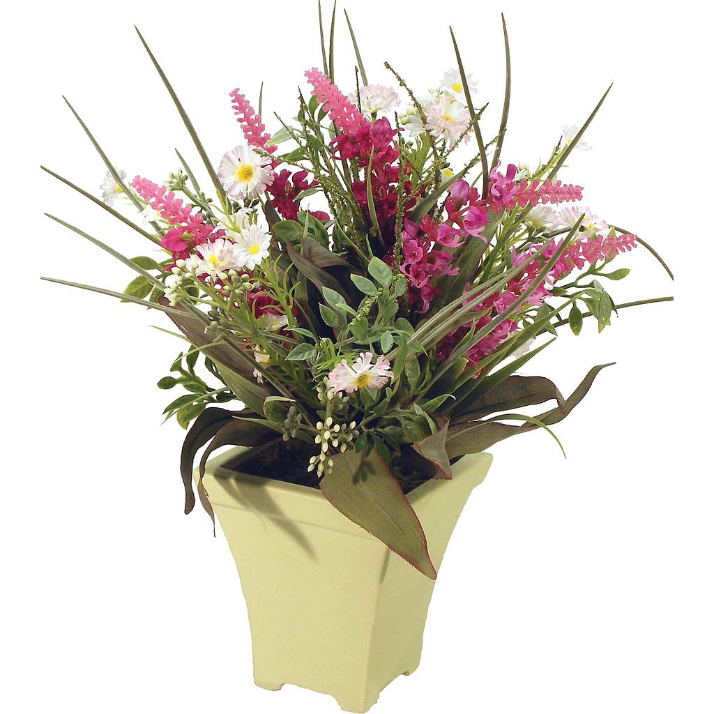 POTTED DAISY LAVENDER 12" BEAUTY