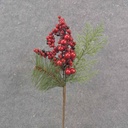 13" PINE & BERRY CLUSTER PICK