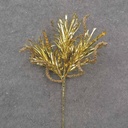 14" GOLD TINSEL & SEQUIN PICK